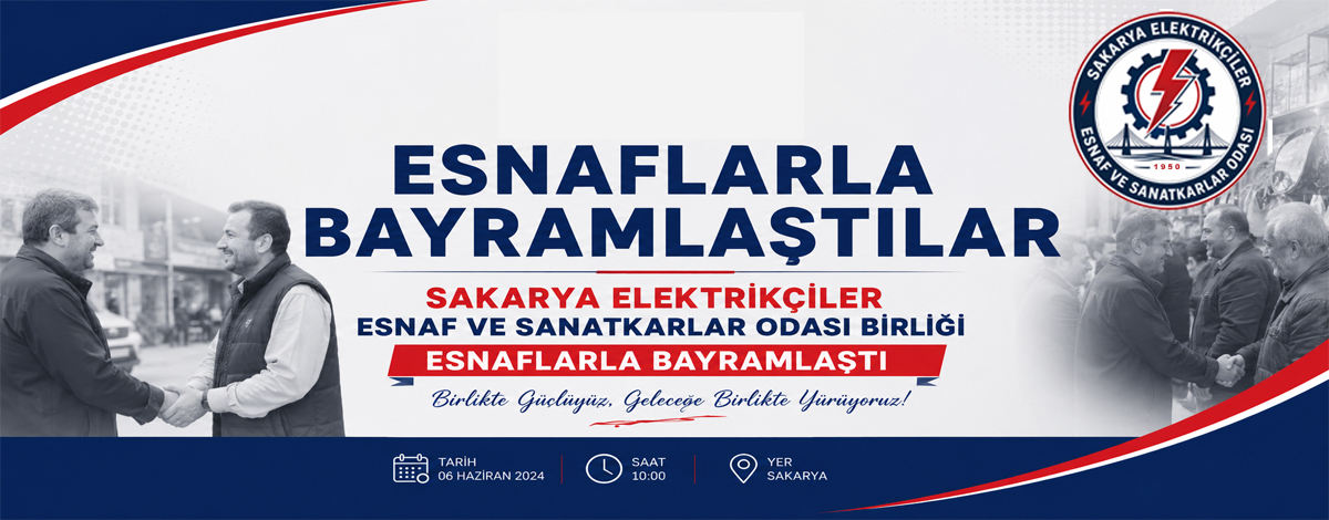 Esnaflarla Bayramlaştılar